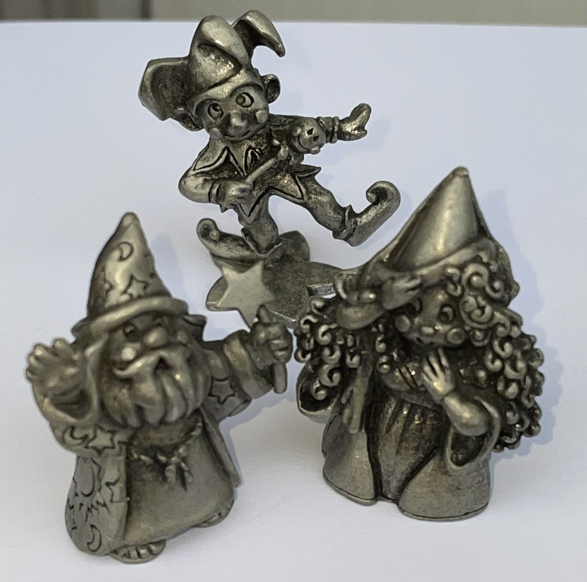 1984 Vintage Hudson Pewter Little World Kingdom Pewter Figurines