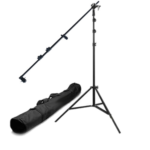 Kit Cavalletto Stativo con Braccio Telescopico Giraffa Studio DynaSun H2258 W957