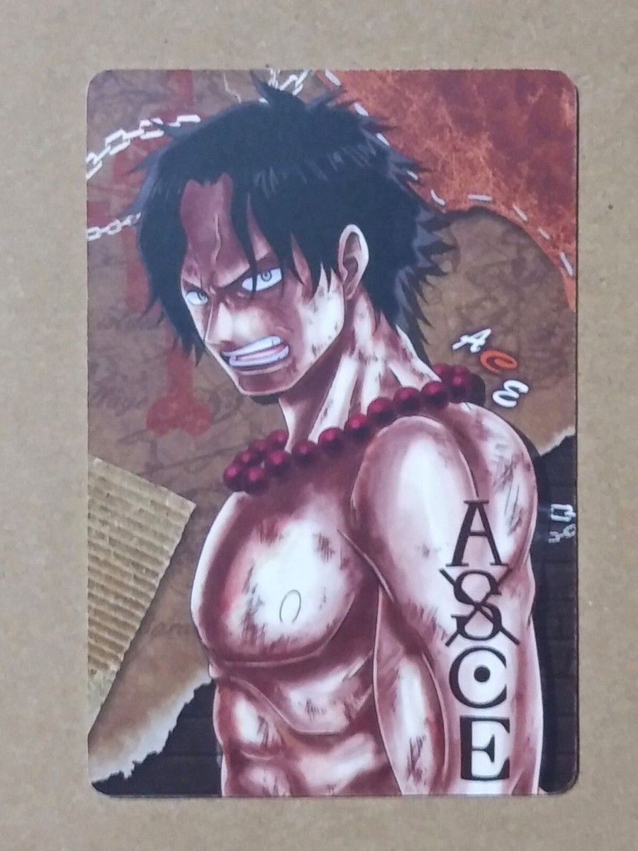 One Piece Caramel Popcorn Card 007 Portgas D. Ace | eBay