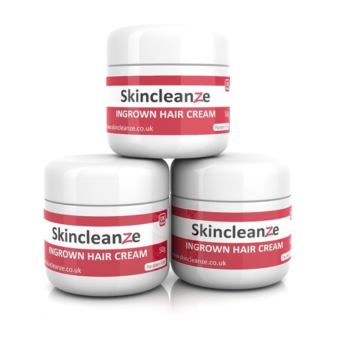 Skincleanze Ingrown Hair Treatment Cream Razor Bumps Shaving Skin