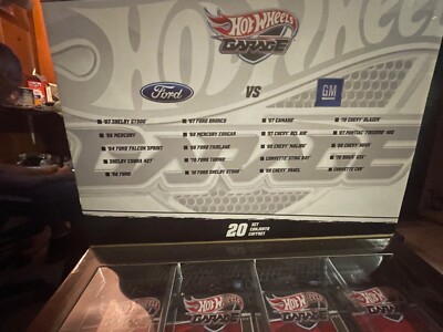 ホットウィール Garage Ford vs GM 20台セット ガレージ Hot Wheels ~ Garage Series 20 Car Set Ford vs GM ~ NIB Sealed Box