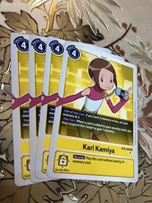 Digimon Card Game Playset BT8-090 U Kari Kamiya New Awakening