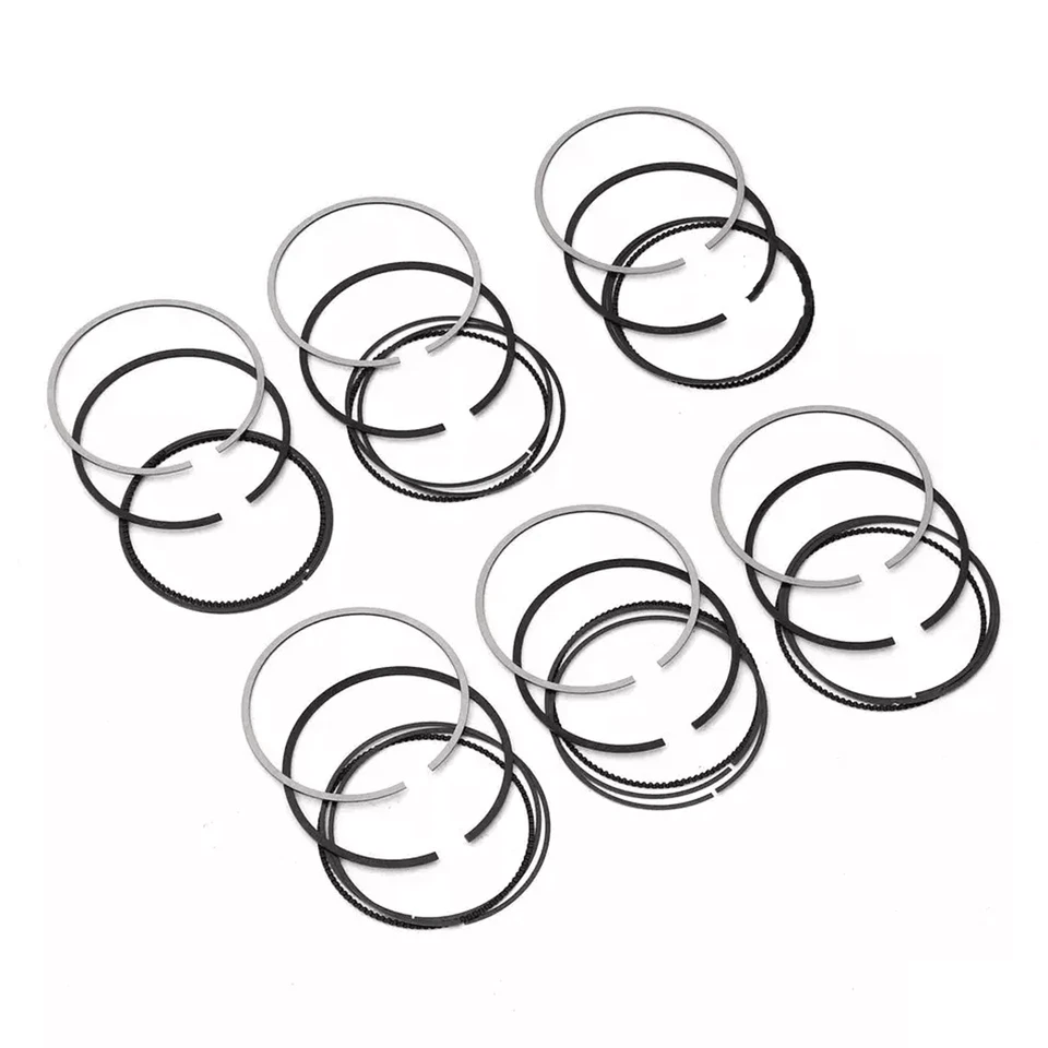 Pistons & Rings Set STD For 2000-07 BMW 330i 530i X5 Z4 E46 E53 E60 E85 M54 3.0L - Image 2 of 4