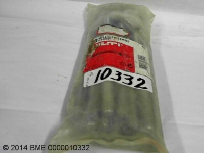 Hilti  Has-E 58-8 ( 5.8 Steel ) 333194 Anchor Rods W/Nuts ,  Pkg Has 10  Rods