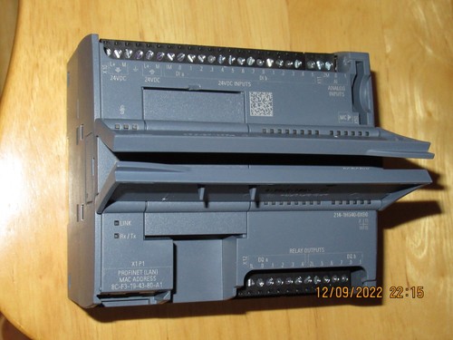 Siemens S7-1200 CPU 1214C 6ES7 214-1HG40-0XB0 FS:12, super gebrauchtes Testdatum 2021 - Bild 8 von 11