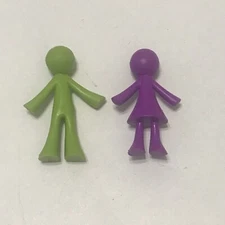 Learning Resources Boy And Girl Figure Set Green And Purple 3429