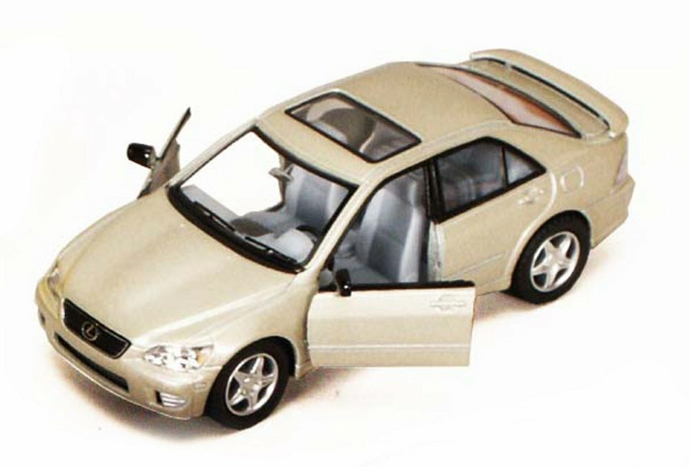 LEXUS IS300 DIECAST CAR - BOX OF 12 1/36 SCALE DIECAST MODEL