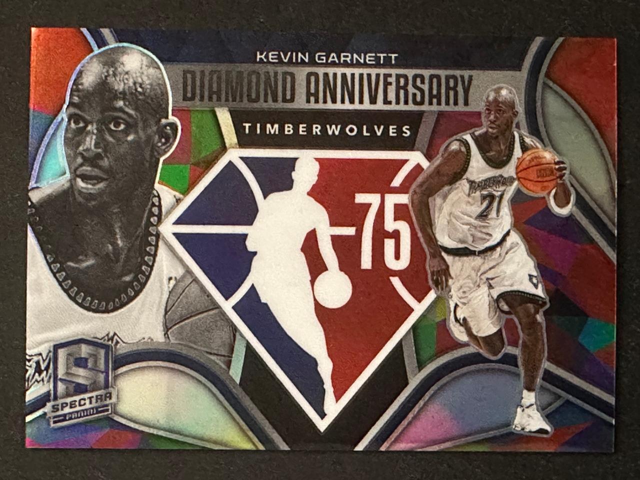 2021 Panini Spectra Diamond Anniversary #16 Kevin Garnett SSP Rare
