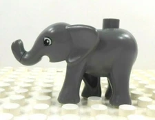 Lego Duplo Figure Elephant Baby (Small) 3" Long