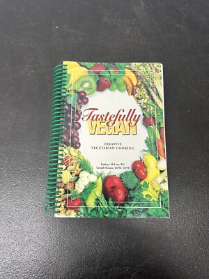 Tastefully Vegan Cookbook by Kathryn/Gerard McLane Teach Services SDA Recipes