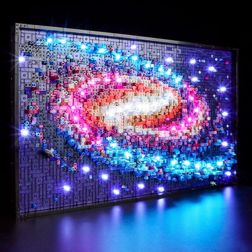 Luz LED para LEGO 31212 La Vía Láctea Galaxia Hágalo Usted Mismo Lámpara Decorativa (Sin Modelo)  - Imagen 2 de 6