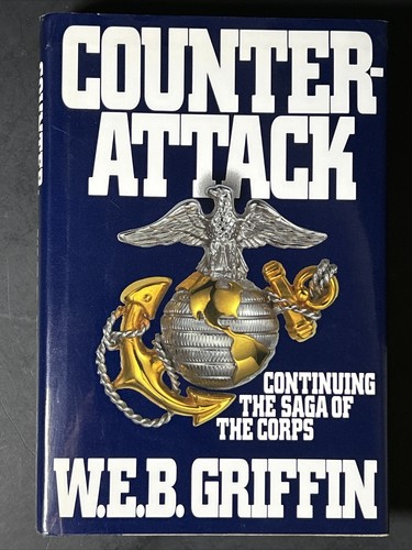 W.E.B. Griffin *COUNTER-ATTACK* Hardcover Erstausgabe - 1990