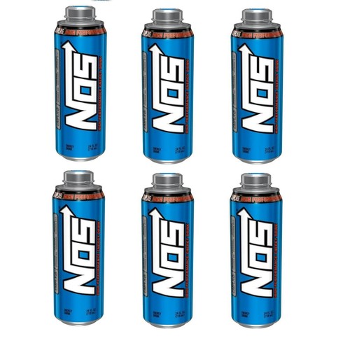 NOS High Performance Energy Drinks 24fl.oz 710mL Original Cans-Pack of 6