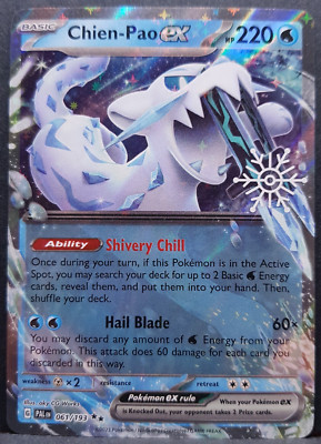 Chien-Pao ex 061/193 Paldea Evolved Promo Pokémon Pokemon Card English Near Mint