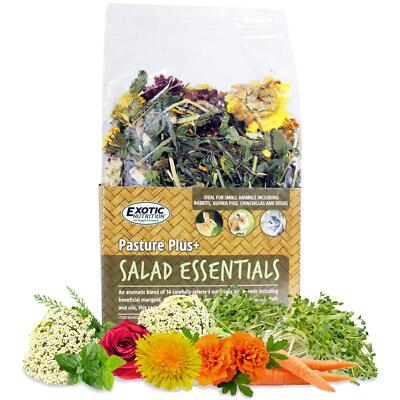 Pasture Plus+ Salad Essentials - Healthy Natural High-Fiber Dried Flower & He...