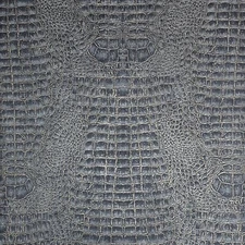 Crocodile gray blue gold metallic Textured Wallpaper faux alligator skin leather