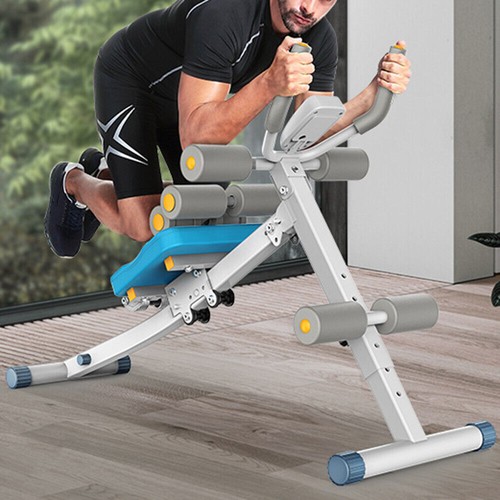 2 IN 1 AB Abdominal Exercise Machine Cruncher Trainer Fitness Body Gym Equipment - Picture 19 of 20