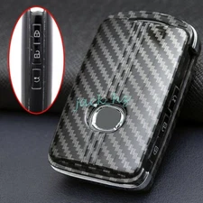 Carbon Fiber Car Key Fob Cover Case Holder For 2020+ Mazda 3 6 CX-30 CX-5 CX-50