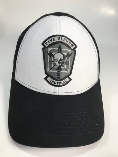 Vintage Five Eleven Tactical Hat Mesh Trucker Snapback Baseball Cap Gun VGC