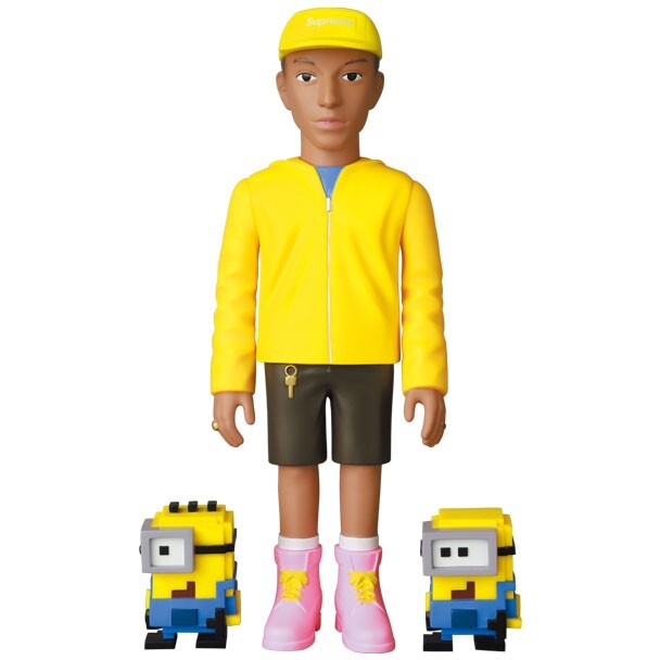 その他 MEDICOM TOY - minions i am OTHER VCD Pharrell Williams Medicom Pharrell Williams With Minions 9
