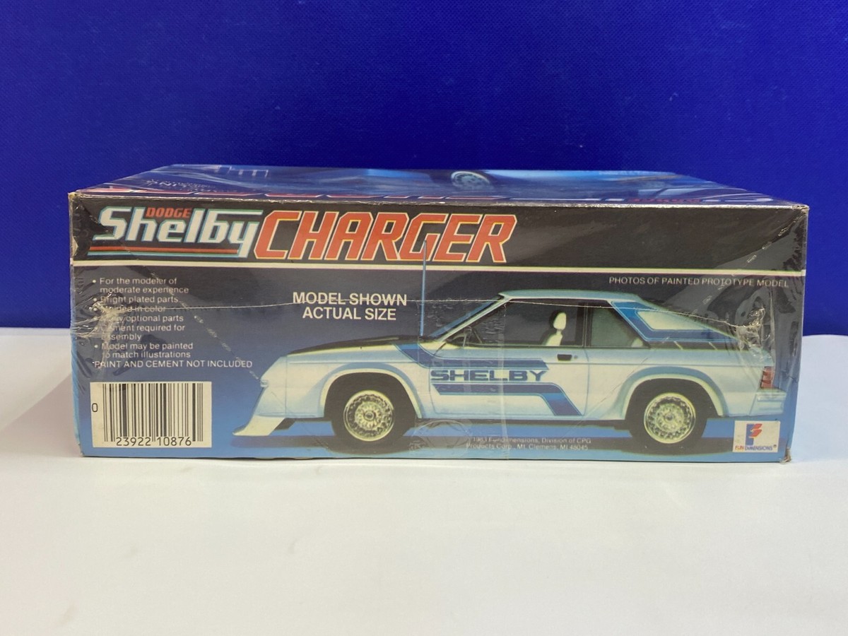 MPC 1/25 SCALE DODGE SHELBY CHARGER MODEL KIT FACTORY SEALED | eBay