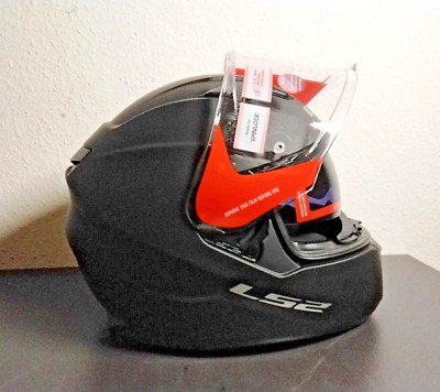 Integralhelm Motorradhelm LS2 FF320 STREAM Evo Schwarz Matt Gr. XXL