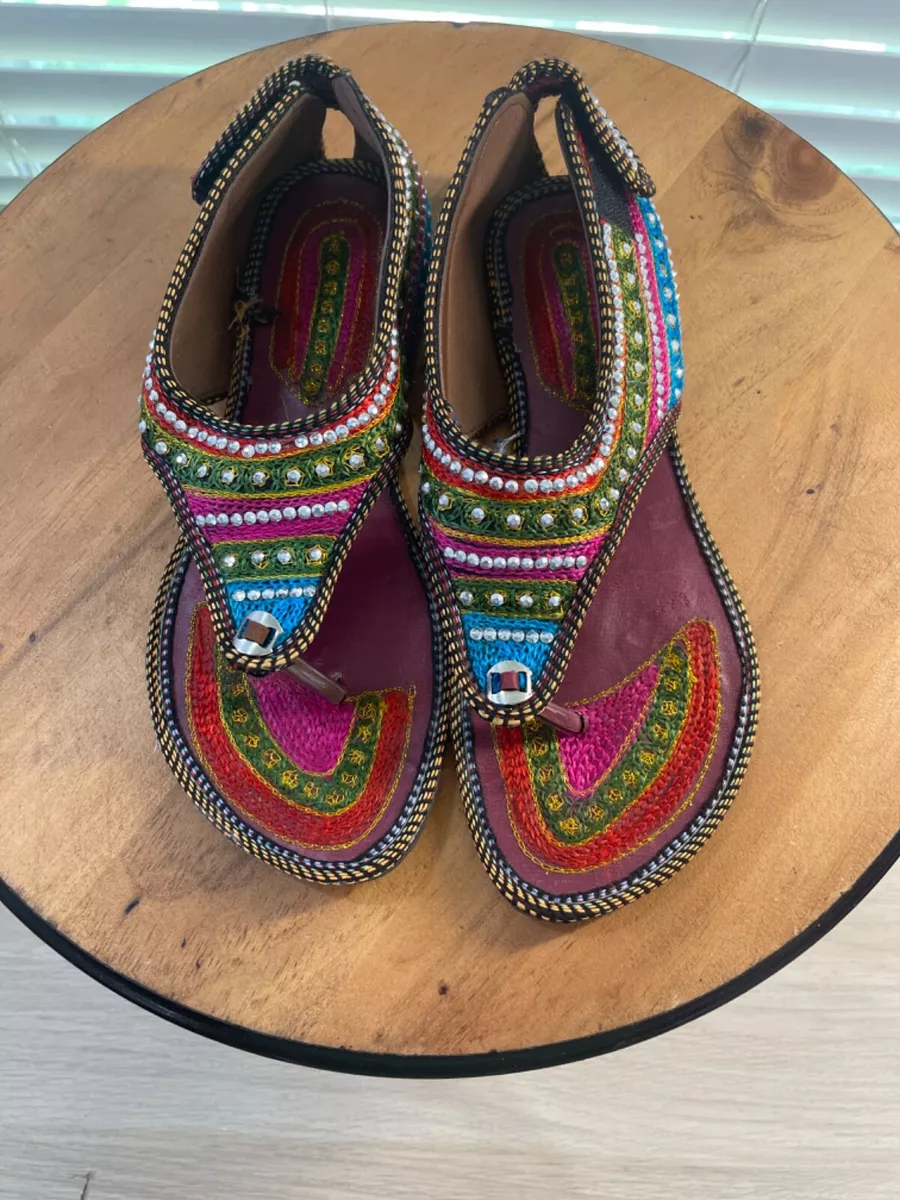 Bollywood sandals best sale