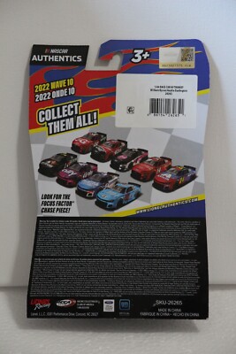 2022 NASCAR Authentics Next Gen (WAVE 10) Diecast Cars (FULL