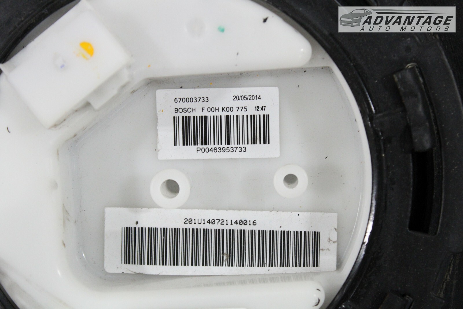 2014-2019 MASERATI GHIBLI SQ4 3.0L GAS FUEL TANK RESERVOIR ASSEMBLY OEM
