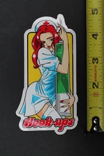 Hook-Ups Skateboard Nurse Needle Sexy Anime Girl OG HU9 Skateboarding STICKER