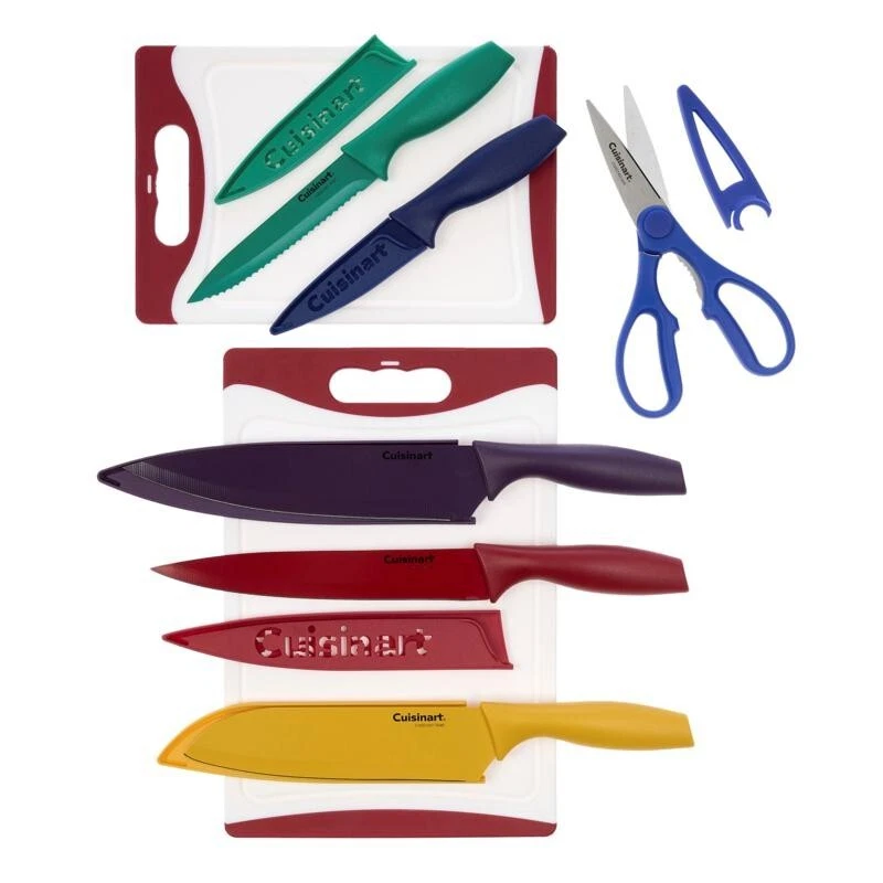 *Cuisinart 14-piece Multicolor Knife and Cutting Board Set - Jeweltone
Opens in a new window or tab