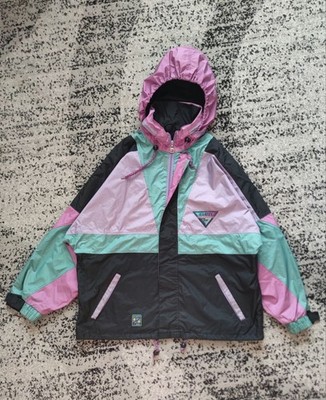 Jeantex VINTAGE 90s nylon jacket with hood,