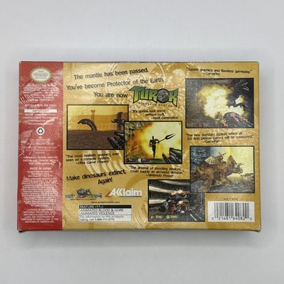 Turok: Dinosaur Hunter (Nintendo 64, N64) Authentic OEM BOX ONLY