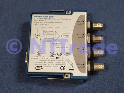 National Instruments NI-9215 cDAQ Simultaneous Analog Input Module, BNC - Bild 1 von 4
