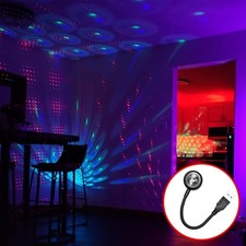 USB Car Interior Roof LED Light Room Atmosphere Sky Starry Lamp Star Projector