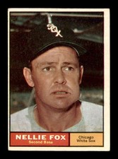 1961 Topps #30 Nellie Fox   GOOD X3704255