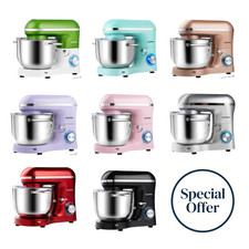 Aucma Stand Mixer 6.5QT 660W 6Speed Tilt-Head Food Mixer 120V used