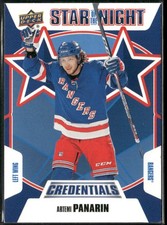 Artemi Panarin 2019-20 Upper Deck Credentials #2S-07 Star of the Night Rangers