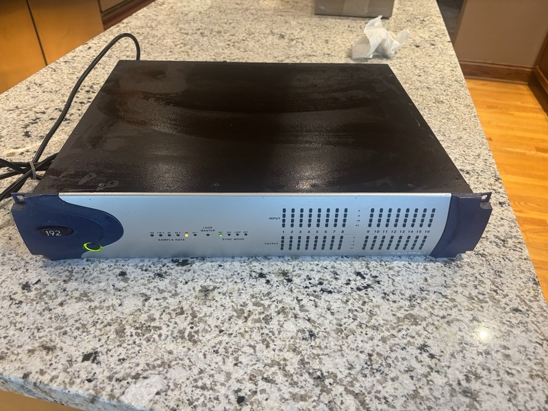 Digidesign 192 i/o 8x16 Pro Tools HD Interface UNTESTED