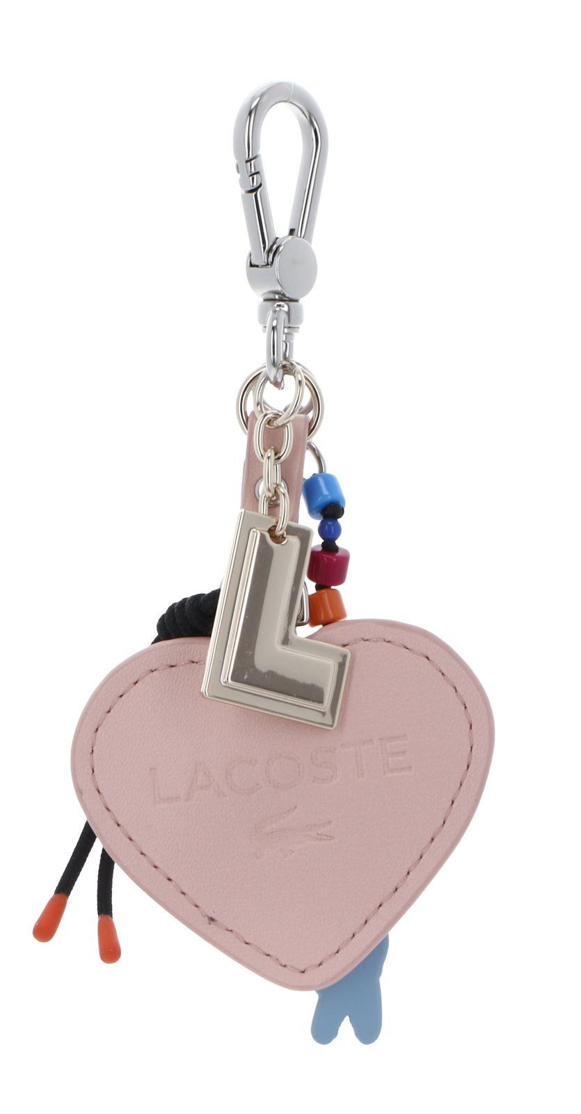 LACOSTE key fob Heart Croc Charm L Nidus
