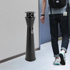 Stainless Steel Cigarette End Collector w/ Inner Barrel Floor-standing Ashtray