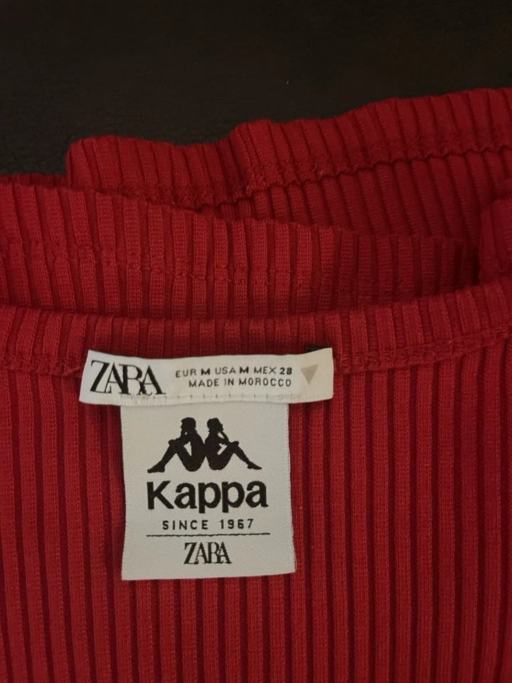 Camiseta corta para mujer Kappa de corte regular talla pequeña Foto 4 de 4