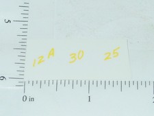 John Deere 12A 30 25 Combine Yellow Sticker Set JD-398
