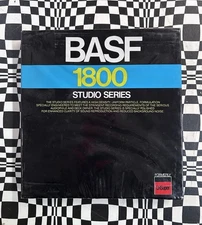 BASF 3600 Studio Series 7” Reel to Reel Tape NEW 1.0 mil 1800 Ft Nice!!