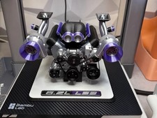 Ls3 6.2l Twin Turbo Engine 16 Scale 3d Printed Display Model V8