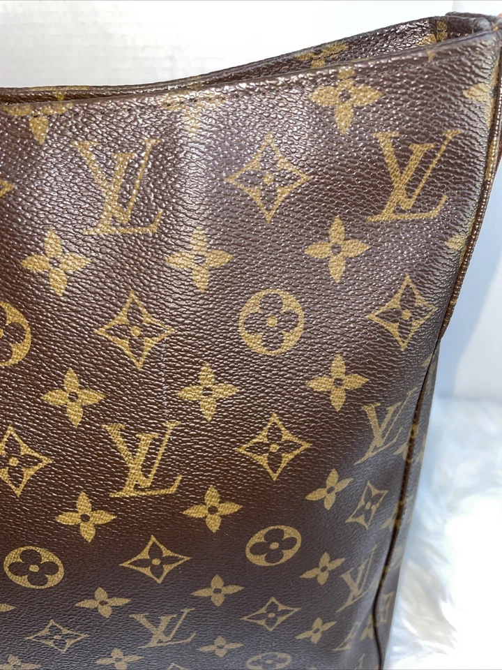 Louis Vuitton LV Monogram Looping GM Handbag Brown Canvas Shoulder Bag - Image 4 of 4