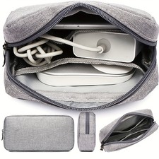 Storage Bag Cable Cord Organizer Travel Bag Small Electronics SD Card Power Bank