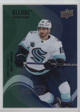 2022-23 Upper Deck Allure Color Flow Green Blue Matty Beniers #SF-5 13c4