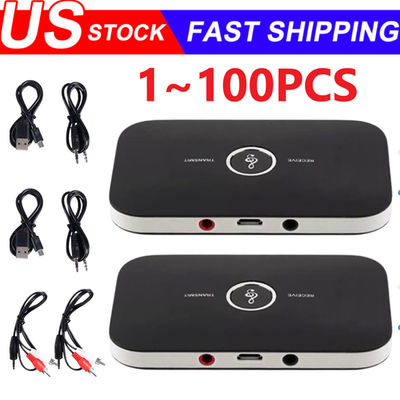 #ad Bluetooth Transmitter amp; Receiver Wireless Adapter For Home stereos speakers Lot $161.75