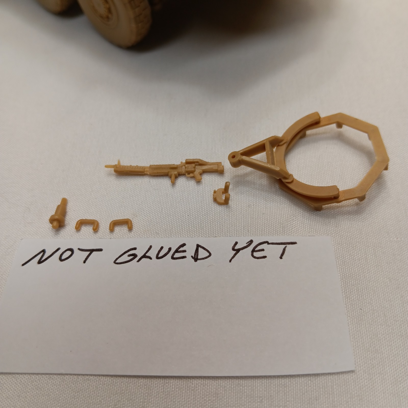 Built 1/35 Esci 5034 USMC LAV-25 Command Vehicle Ready to Paint/Detail 